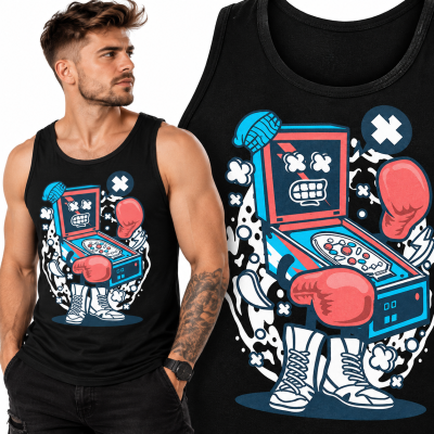 TANK TOP  ANIMOWANY PINBALL BOXER